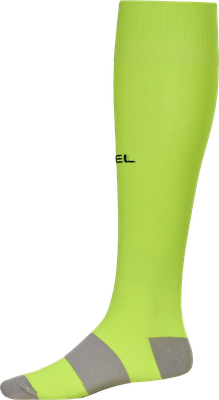 Гетры футбольные Jogel Camp Basic Socks / JC1GA0136.YO (р.35-38, желтый неон/серый/черный) -