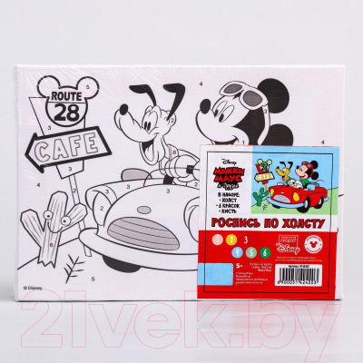 Картина по номерам Disney Мышка. Микки Маус / 5142420