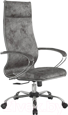 Кресло офисное Metta L 1m 42/K118 / CH 17833 (светло-серый велюр)