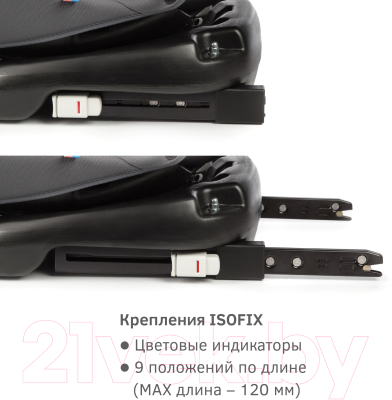 Автокресло Siger Престиж Isofix Lux / KRES3944 (мокко)