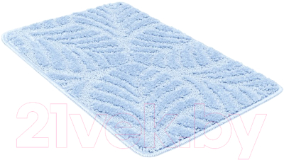 Коврик для ванной Shahintex Актив icarpet 50x80 001 / 890757 (голубой 11)