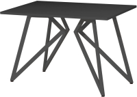 Обеденный стол Millwood Женева Л18 120x70x75 (антрацит/графит) - 