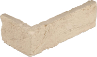 Декоративный камень бетонный Petra Клинкерный кирпич 17П0.У (белый) - 