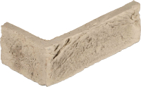 Декоративный камень бетонный Petra Клинкерный кирпич 17П1.У (белый/светло-серый) - 