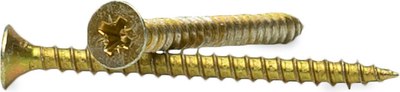Саморез Монтаж Универсальный 3.0x35 / MD001132 (300шт, желтый цинк) - 