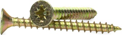 Саморез Монтаж Универсальный 5.0x45 / MD001170 (120шт, желтый цинк) - 