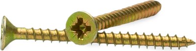 Саморез Монтаж Универсальный 3.5x40 / MD001140 (250шт, желтый цинк) - 