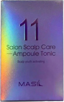 Ампулы для волос AllMasil 11 Salon Scalp Care Ampoule Tonic для кожи головы (3x30мл) - 