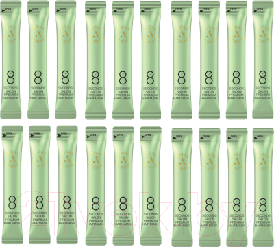 Маска для волос AllMasil 8 Seconds Salon Premium Hair Mask Stick Pouch Питательная (20x8мл)