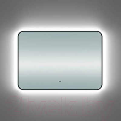 Зеркало Teymi Solli Black Soft Line 100x70 / T20231S (подсветка, сенсор)