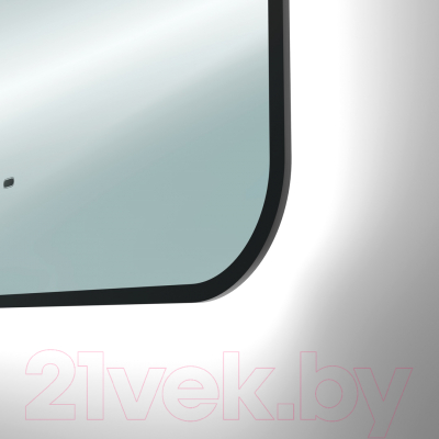 Зеркало Teymi Solli Black Soft Line 120x70 / T20230S (подсветка, сенсор на взмах)