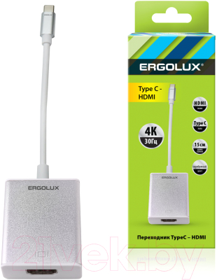 Адаптер Ergolux ELX-VA01-Type C