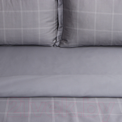 Комплект постельного белья Этель Cage Дуэт / 10060104 (серый)
