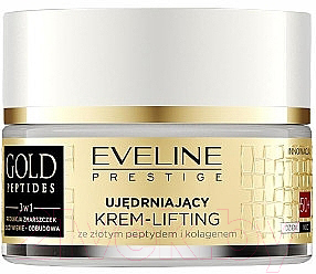 Крем для лица Eveline Cosmetics Gold Peptides Подтягивающий 50+ с пептидами день/ночь (50мл)