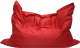 Бескаркасное кресло Kreslomeshki Подушка Аnti-vandal XXXXL / PA-180x140-К (красный) - 