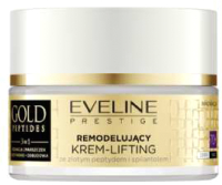 Крем для лица Eveline Cosmetics Gold Peptides Ремоделирующий 70+ с пептидами день/ночь (50мл) - 