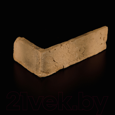 Декоративный камень гипсовый Air Stone Нью-Йорк угловой элемент А27.24.У (светло-коричневый/серый)