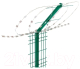 Миниатюра изображения товара Кронштейн для колючей проволоки Белзабор Г-образный (без покрытия)