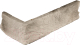 Декоративный камень гипсовый Air Stone Калифорния угловой элемент А25.10.У (светло-серый/белый) - 