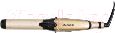 Выпрямитель для волос StarWind SHC 7075 (черный/шампань)