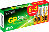 Комплект батареек GP Batteries 24A8/4ЕТ-2ЕРВ12 (12шт) - 