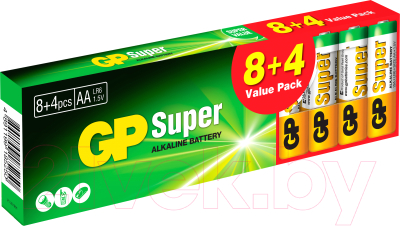 Комплект батареек GP Batteries 15A8/4ЕТ-2ЕРВ12 (12шт)