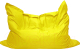 Бескаркасное кресло Kreslomeshki Подушка Аnti-vandal XXXXL / PA-180x140-ZH (желтый) - 