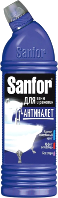 Чистящее средство для ванной комнаты Sanfor Лимонная свежесть (750мл)