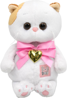 Мягкая игрушка Budi Basa Кошечка Ли-Ли Baby с бантом и сердцем-подвеской / LB-132 - 