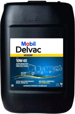 Моторное масло Mobil Delvac Modern XHP ESP 10W40 Advanced Protection / 157068 (20л)