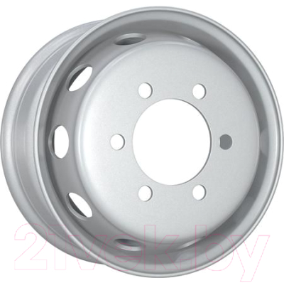 Штампованный диск SRW 3196721 6.75x19.5" 6x222.25мм DIA 164мм ET 145мм Silver