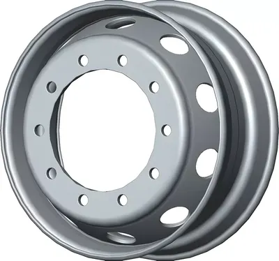 

Штампованный диск, 9228204 8.25x22.5" 10x335мм DIA 281мм ET 165мм Silver