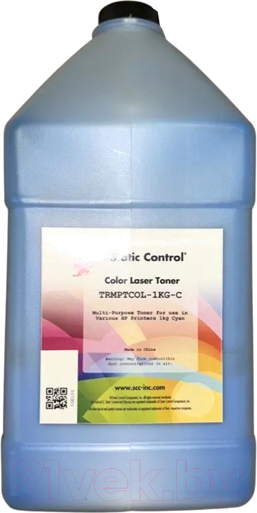 Тонер для принтера Static Control MPTCOL-1KG-COS
