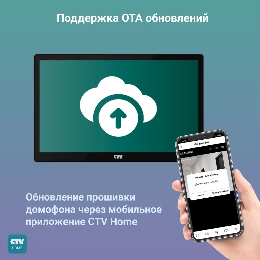 Монитор для видеодомофона CTV CTV-M5801