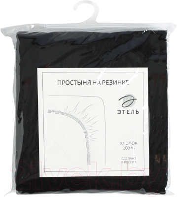 Изображение товара Простыня Этель 9241764 (черный)