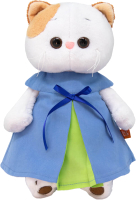 Мягкая игрушка Budi Basa Кошечка Ли-Ли в голубом платье / LK24-127 - 