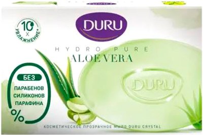 

Мыло твердое, Crystal Hydro Pure Aloe Vera с алоэ вера
