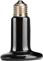 Лампа для террариума Mclanzoo Обогрев D75мм 100Вт / 8624042/MZ (черный) - 