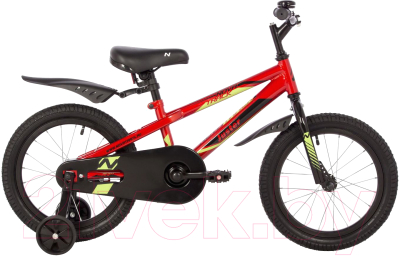 Детский велосипед Novatrack Juster 165JUSTER.RD23 (красный)