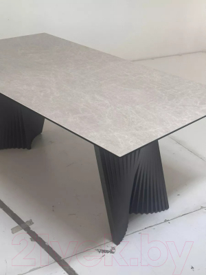 Обеденный стол M-City Yoakim 180 / 626M05473 (TL-102 бежевый мрамор/испанская керамика/темно-серый)