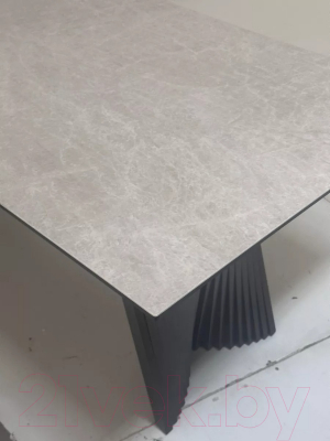 Обеденный стол M-City Yoakim 180 / 626M05473 (TL-102 бежевый мрамор/испанская керамика/темно-серый)
