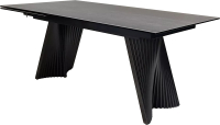 Обеденный стол M-City Yoakim 180 / 626M05472 (1704 темно-серый мрамор/керамика/темно-серый) - 