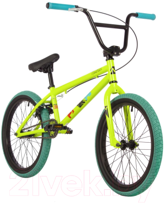 Велосипед Novatrack Bmx Wolf 20BMX.WOLF.GN23 (зеленый)
