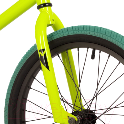 Велосипед Novatrack Bmx Wolf 20BMX.WOLF.GN23 (зеленый)