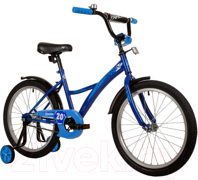 Детский велосипед Novatrack Strike 203STRIKE.BL22 (синий)