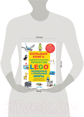 Книга Эксмо Большая книга удивительных проектов Lego / 9785041595531 (Дис С.)