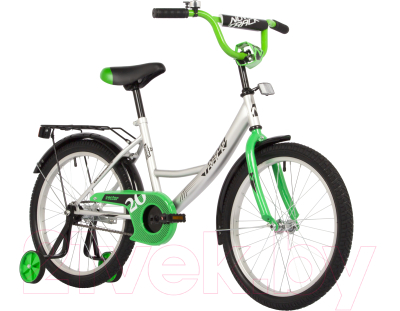 Детский велосипед Novatrack Vector 203VECTOR.SL22 (серебристый)