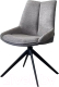 Стул M-City Oskar 360 градусов поворотный / 626M05478 (KN01-03 серый/BZ1046-02 темно-серый/черный) - 