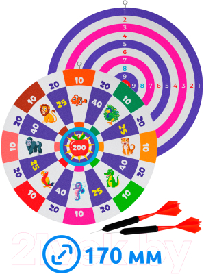 Дартс детский Mega Toys ДМ11543