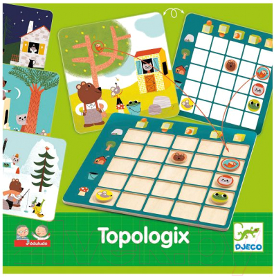 

Настольная игра Djeco, Топологик / 08354
